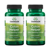 Swanson Colon Helper : bouteille de gélules, soutien digestif potentiel pour les habitudes quotidiennes.