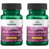Swanson Complexe d'acide hyaluronique, 60 capsules, soutien des articulations et du tissu conjonctif.