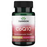 Swanson CoQ10 200 mg — emballage visible, soutien potentiel à l'énergie et au métabolisme cellulaire
