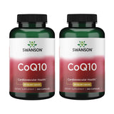 Swanson CoQ10 30 mg, bouteille de 240 capsules, soutien potentiel du cœur et énergie quotidienne.
