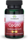 Swanson CoQ10 – capsules molles en bouteille, soutien énergétique potentiel