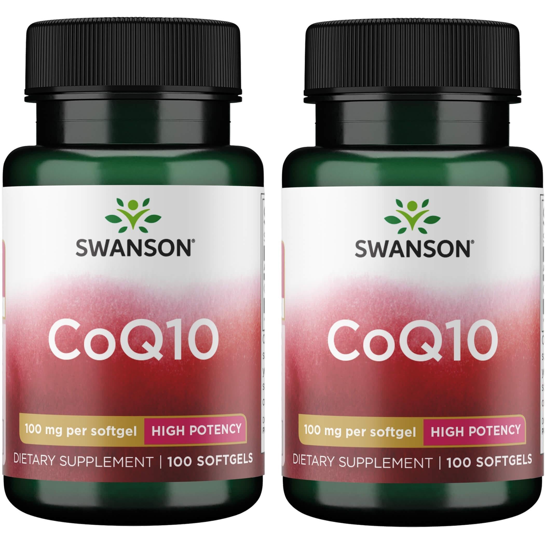 Swanson CoQ10 – gelules molles: soutien énergétique quotidien et bien-être cellulaire