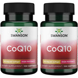 Swanson CoQ10 – gelules molles: soutien énergétique quotidien et bien-être cellulaire