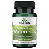Swanson cresson d'eau - capsules: source riche de phytonutriments et soutien potentiel au bien-être.