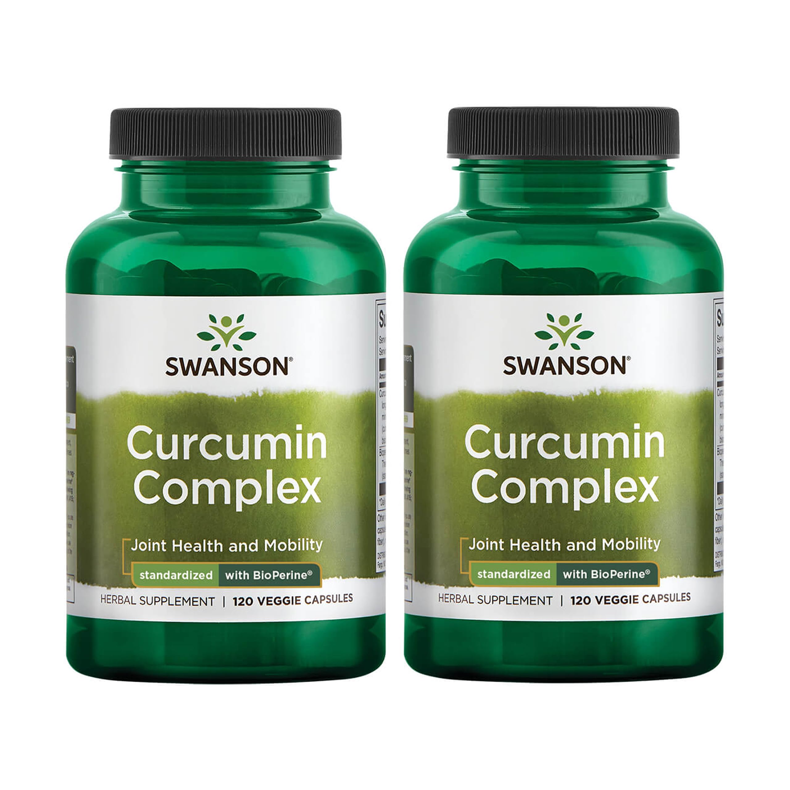 Bouteille Swanson Curcumin Complex prête à être intégrée à votre routine quotidienne.