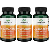 Swanson D-Limonene bouteille orange-zeste — arôme frais et utilisation quotidienne possible.