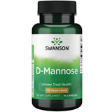 Swanson D-Mannose: bouteille de gelules 60 pour le soutien éventuel de la vessie