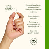 Swanson vitamine D3 5000 UI — soutien immunitaire et énergie potentielle