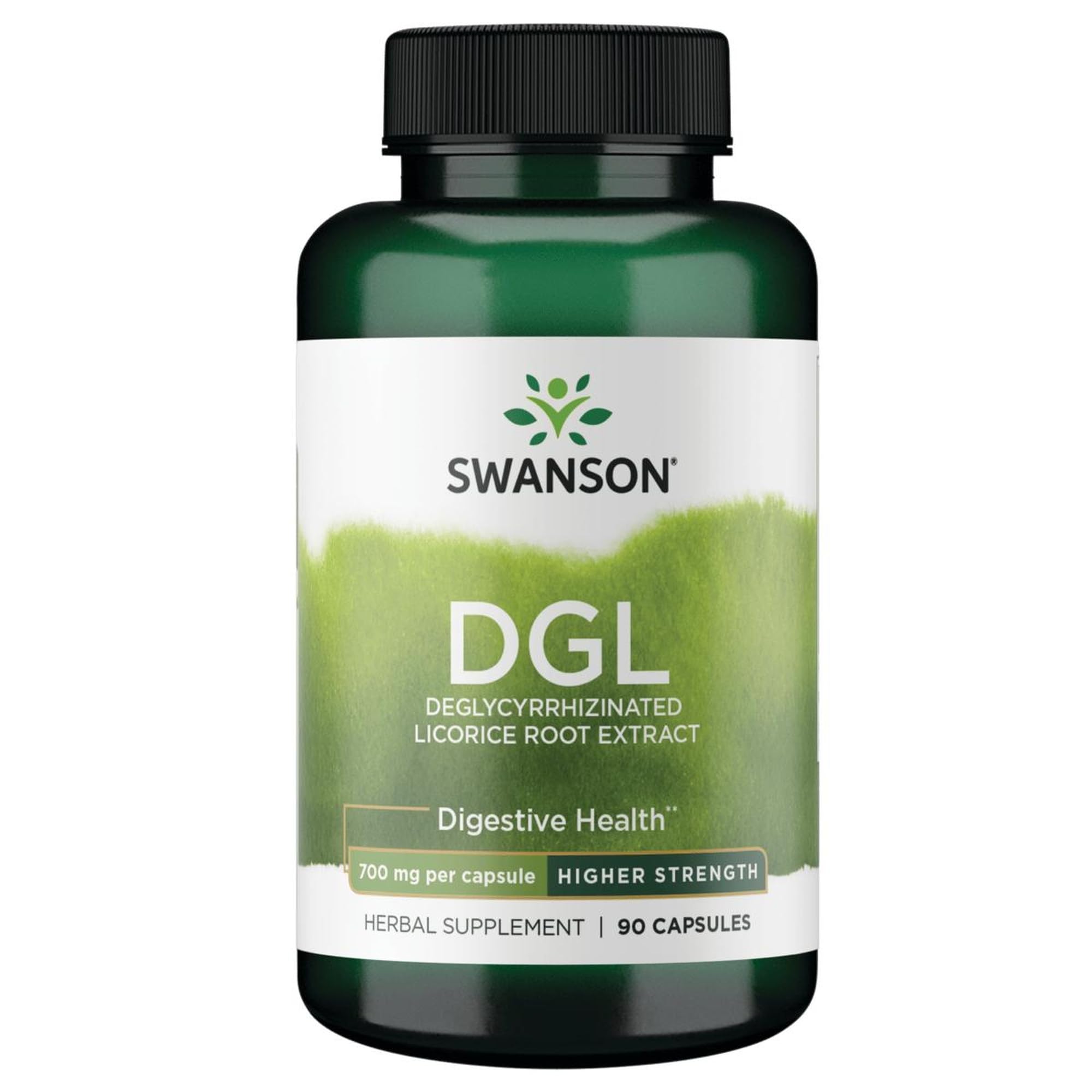 Swanson DGL gélules haute puissance, soutien digestif fiable au quotidien.