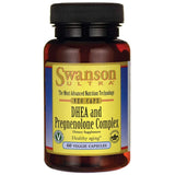 Swanson DHEA et Pregnenolone Complex sur bouteille, soutien potentiel de vitalité