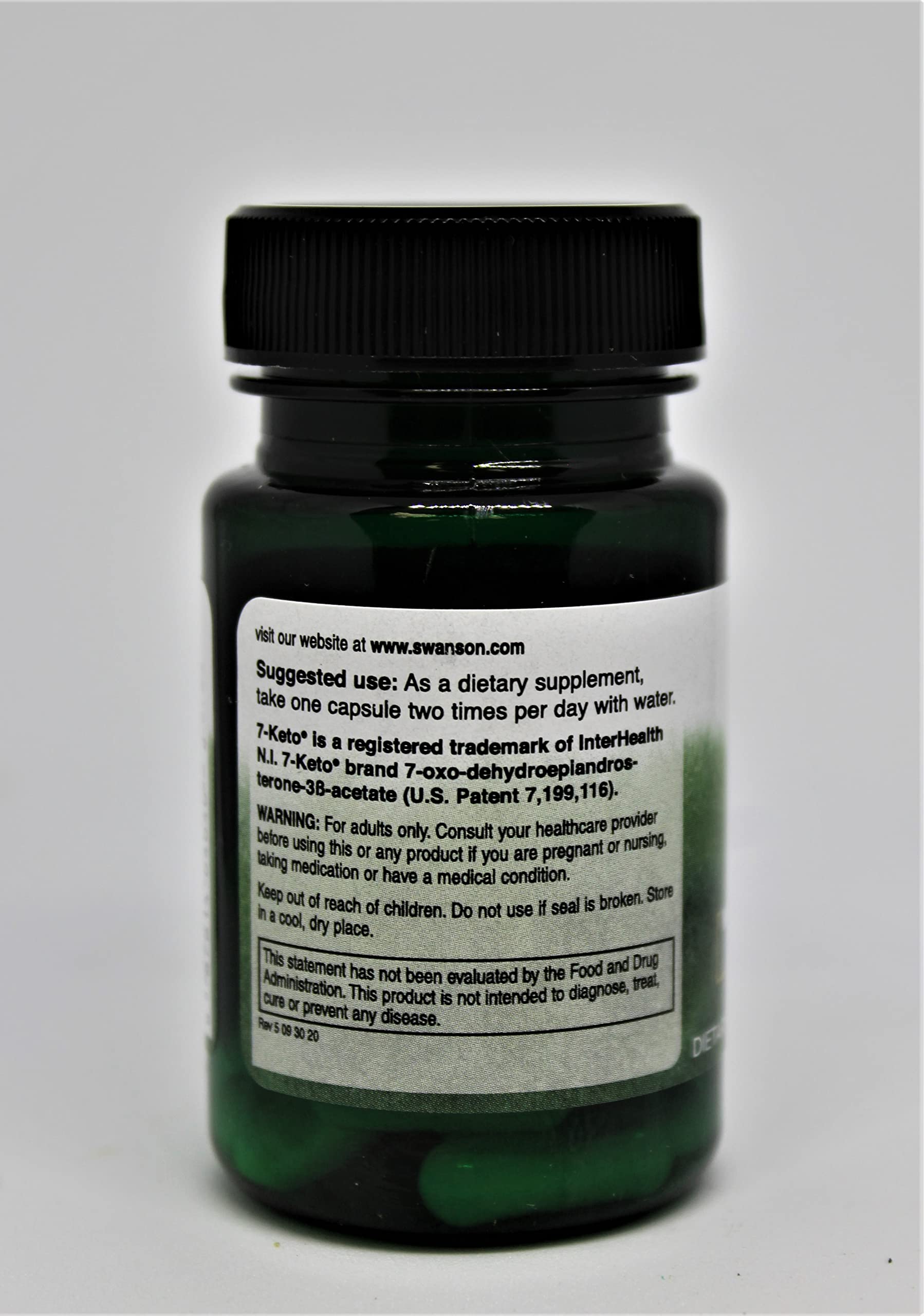  usage quotidien Swanson Diet en capsules et cadre d'utilisation