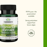 Capsules Swanson Ecklonia Cava Extract – prise quotidienne pratique.