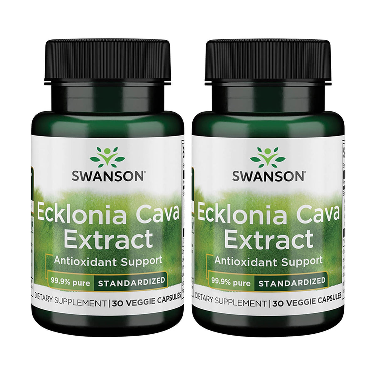 Swanson Ecklonia Cava Extract capsules végétales – soutien antioxydant potentiel.