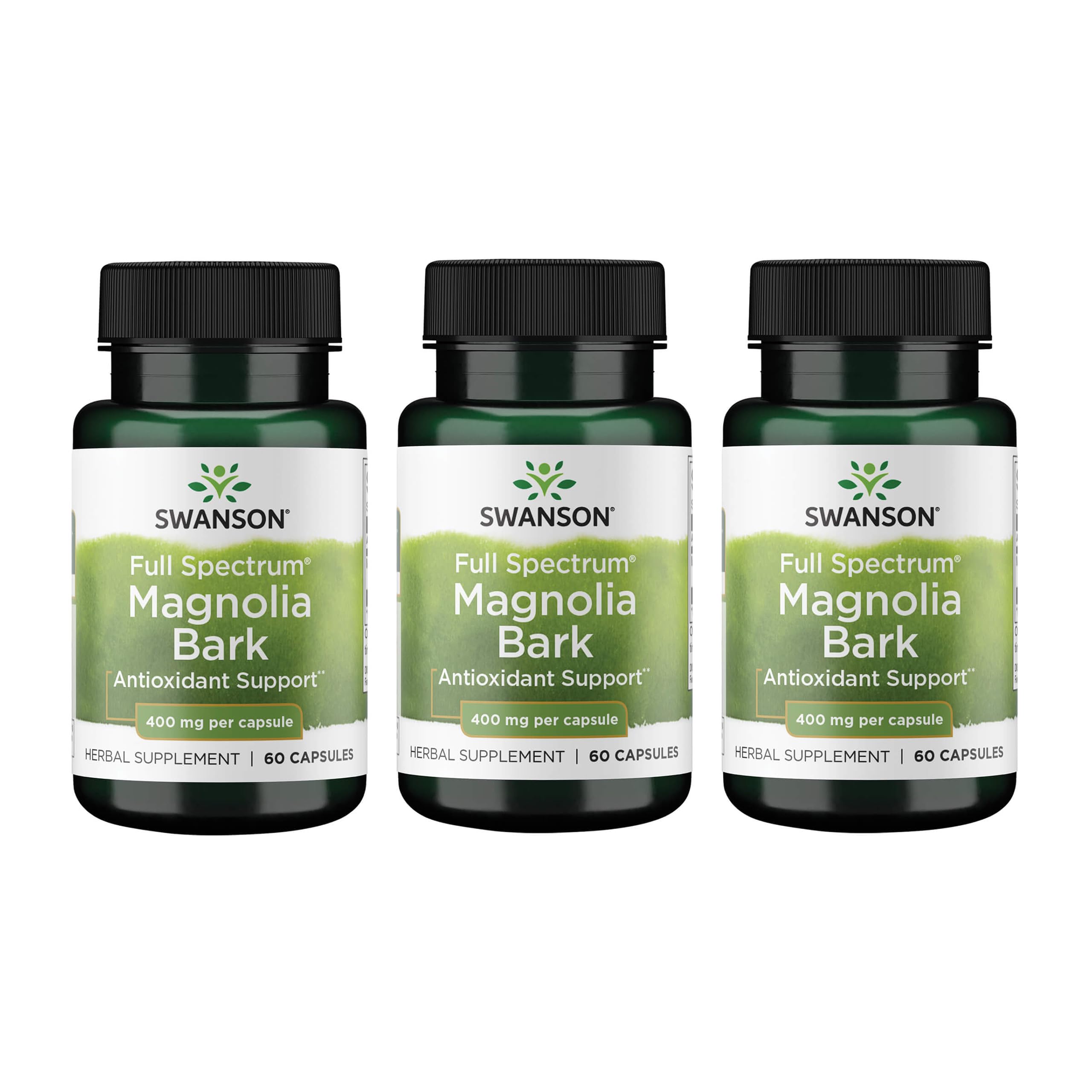 Swanson écorce de magnolia capsule – soutien digestif potentiel au quotidien.