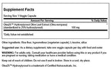 Étiquette Swanson Extrait Feuille Olivier, hydroxytyrosol standardisé à 25%.