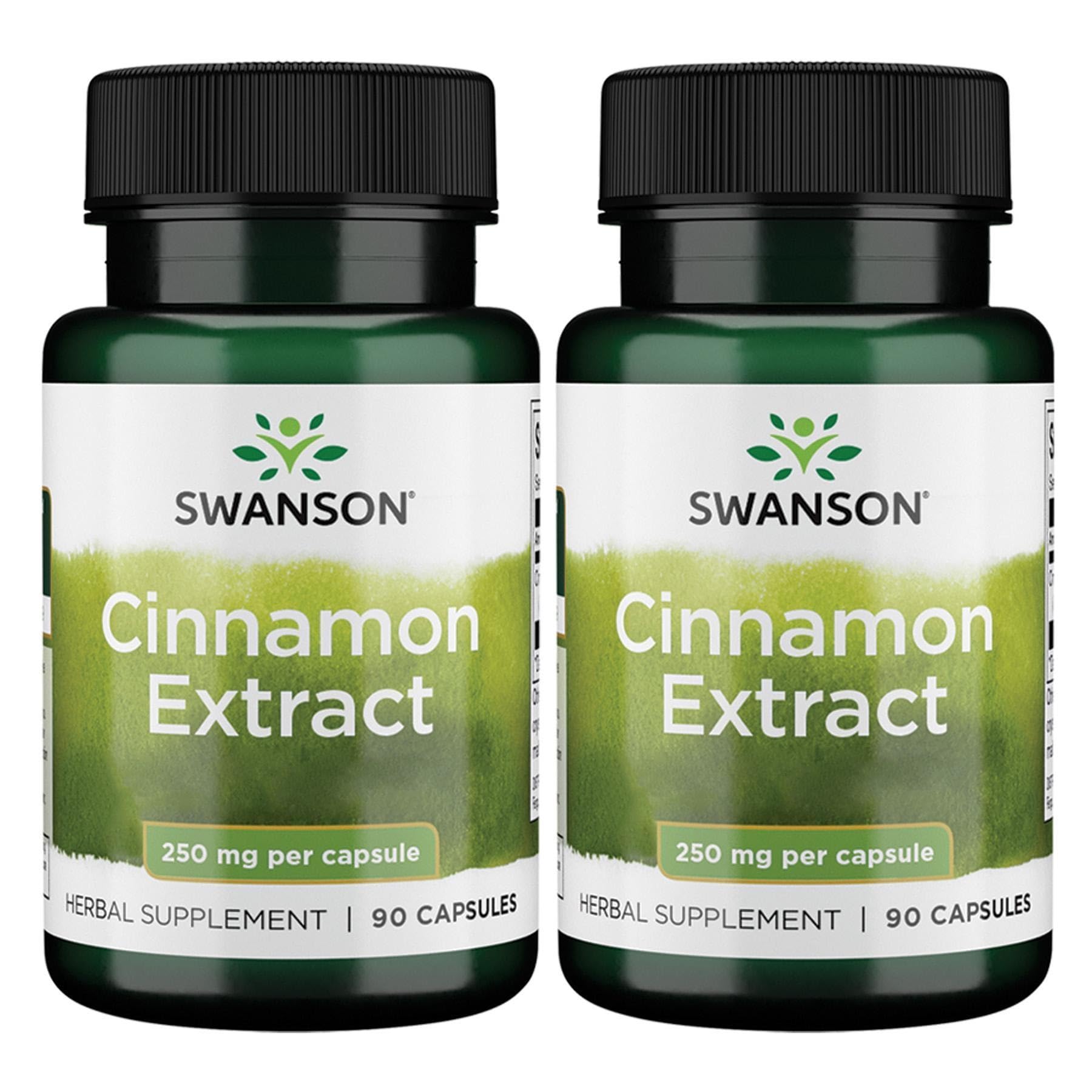 Swanson Extrait Cannelle en flacon, gélules faciles à prendre pour soutenir votre routine.