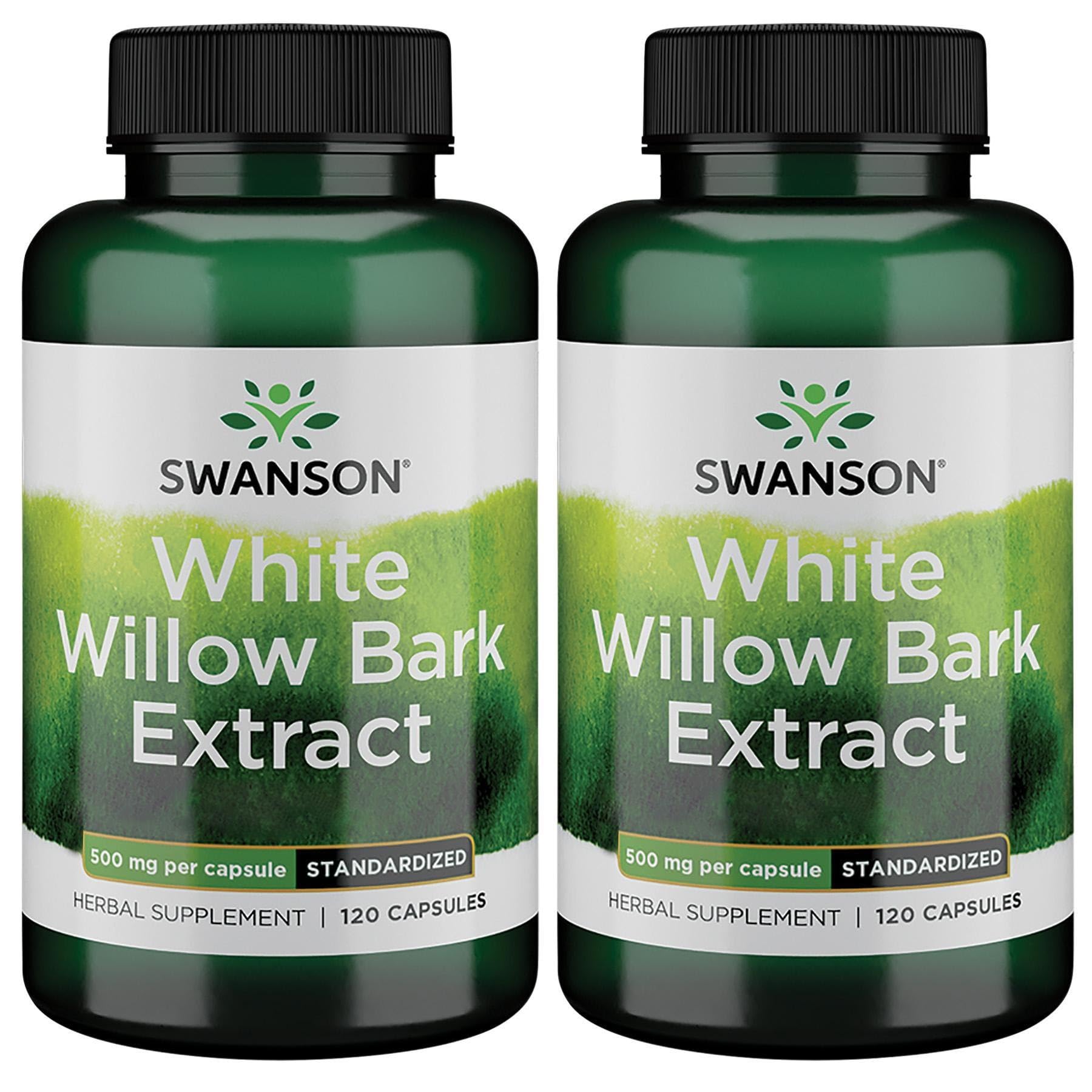Swanson extrait d'écorce de saule blanc — soutien des articulations et du confort musculaire