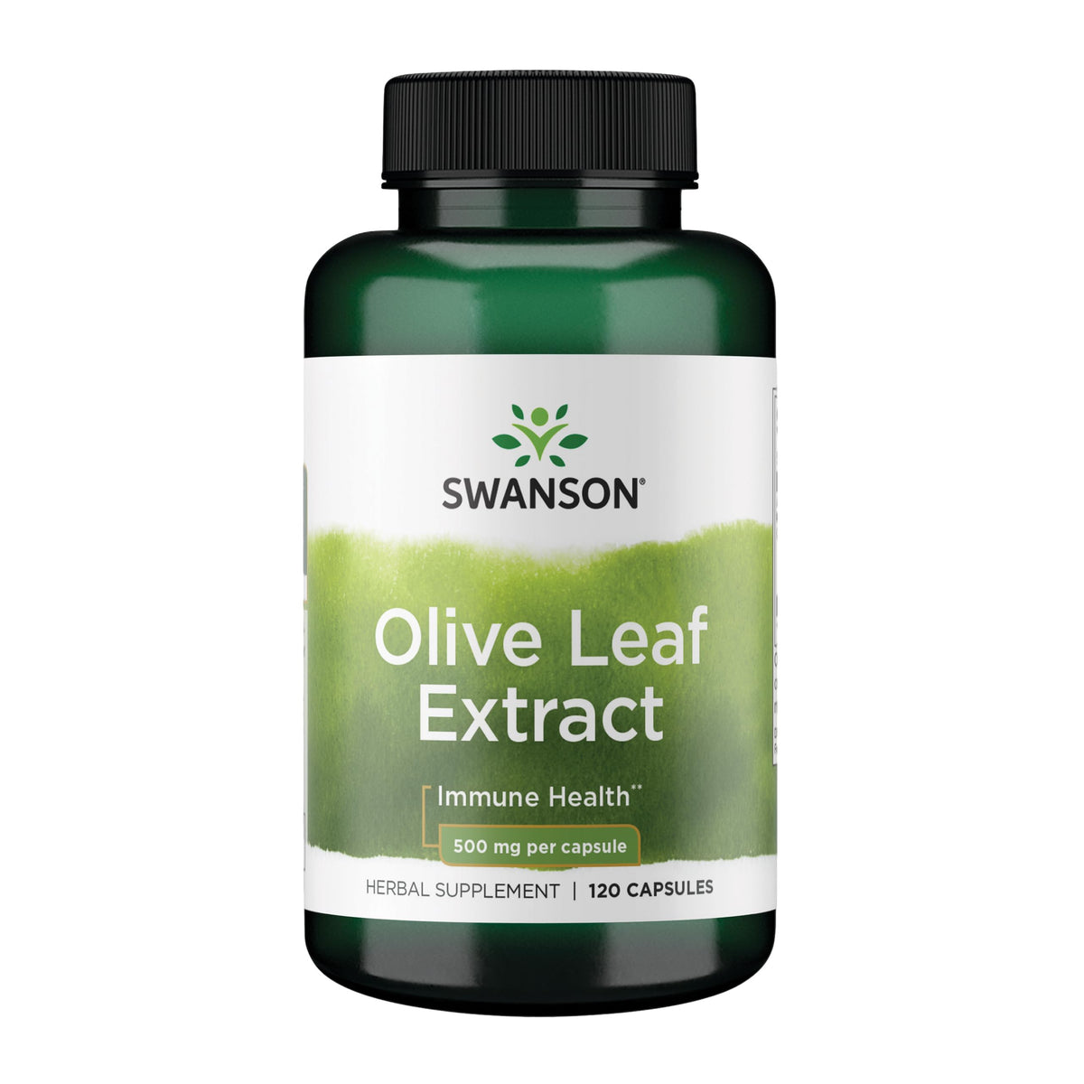 Swanson Extrait feuille d’olive bouteille: soutien potentiel au bien-être quotidien