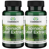 Swanson Extrait de feuilles d'épinard – Bouteille: soutien nutritionnel quotidien et énergie naturelle.