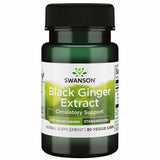 Swanson Gingembre Noir – bouteille: soutien potentiel à la vitalité quotidienne