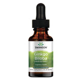 Swanson Ginkgo Biloba en bouteille, extrait liquide sans alcool, prêt à l'emploi