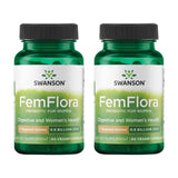 Swanson FemFlora – bouteille de probiotiques pour la flore féminine.