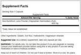 Flacon Swanson argousier 400 mg, contenants faciles d usage et de stockage