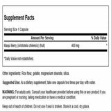 Swanson flacon baie maqui capsules: format pratique pour une prise quotidienne