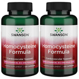 Swanson Formule Homocystéine – gélules, soutien potentiel des niveaux d'homocystéine