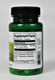 Étiquette Swanson Garcinia Cambogia avec concentration 5:1 clairement indiquée