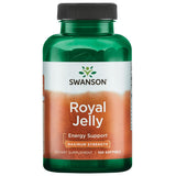 Swanson Gelée Royale 1000 mg, bouteille visible, soutien potentiel d'énergie.