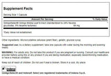 Étiquette Swanson Ginkgo Biloba sur l'emballage pour identifiabilité et traçabilité.