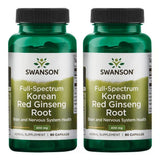 Swanson Ginseng Rouge Core : bouteille de gélules destinées au quotidien