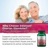 Swanson glandulaire ovarienne, certifications GMP et contrôle qualité.