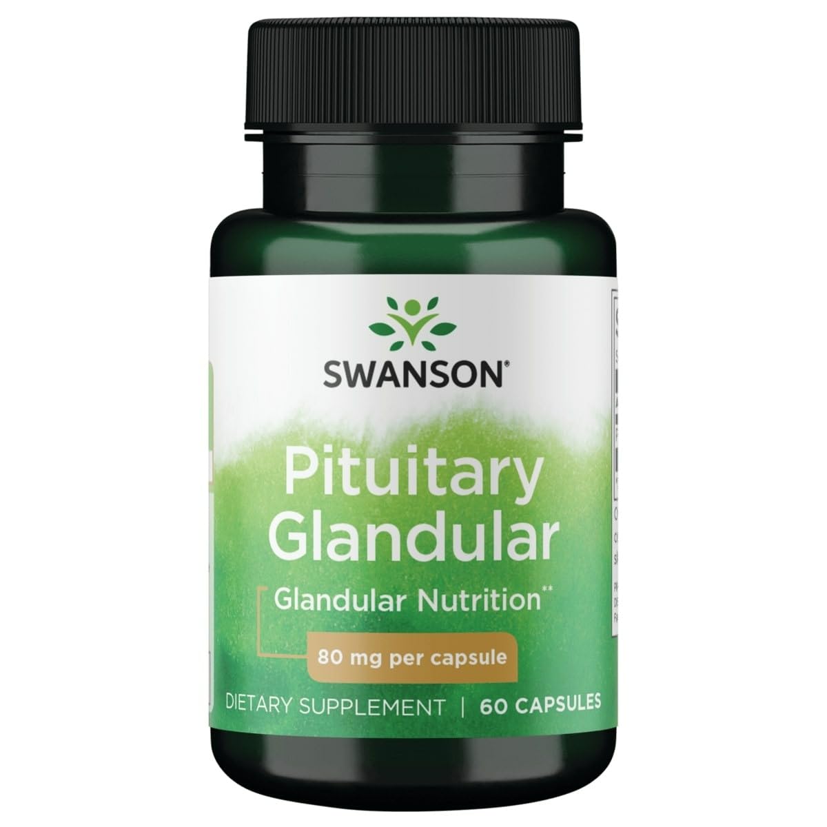 Swanson glandulaire pituitaire cru en bouteille, complément utile pour la routine quotidienne