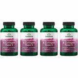 Swanson Glucosamine Collagène Type II, bouteille 90 capsules, soutien mobilité possible