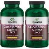 Swanson Glucosamine Sulfate 2KCl, bouteille, soutien mobilité articulaire.