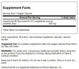 Swanson Glucosamine végétarien – flacons de gélules favorisant le confort articulaire au quotidien.