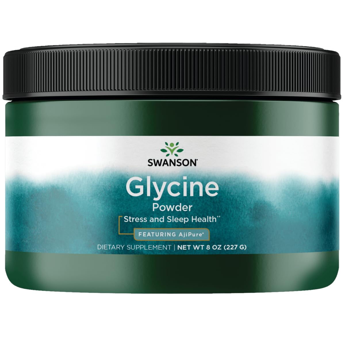 Swanson Glycine poudre, versement bouteille: soutien potentiel à la masse maigre pendant l'entraînement.