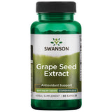 Swanson Extrait standardisé de graines de raisin en bouteille, soutien antioxydant potentiel.