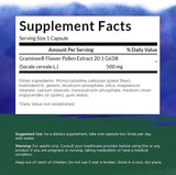 Capsules Swanson Graminex 500 mg – pack 4 pour facilité d’utilisation quotidienne.