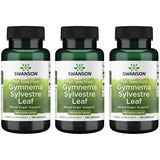 Swanson Gymnema Sylvestre feuille et capsules - soutien potentiel pour des choix alimentaires.