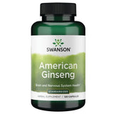 Swanson HERB Ginseng Américain – capsules faciles à prendre dans le cadre d'une routine.