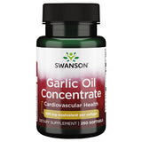 Swanson huile ail 500 mg – bouteille, soutien antioxydant au quotidien.