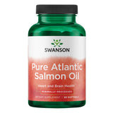 Swanson huile de saumon vierge – bouteille, soutien potentiel cardio et cognition.