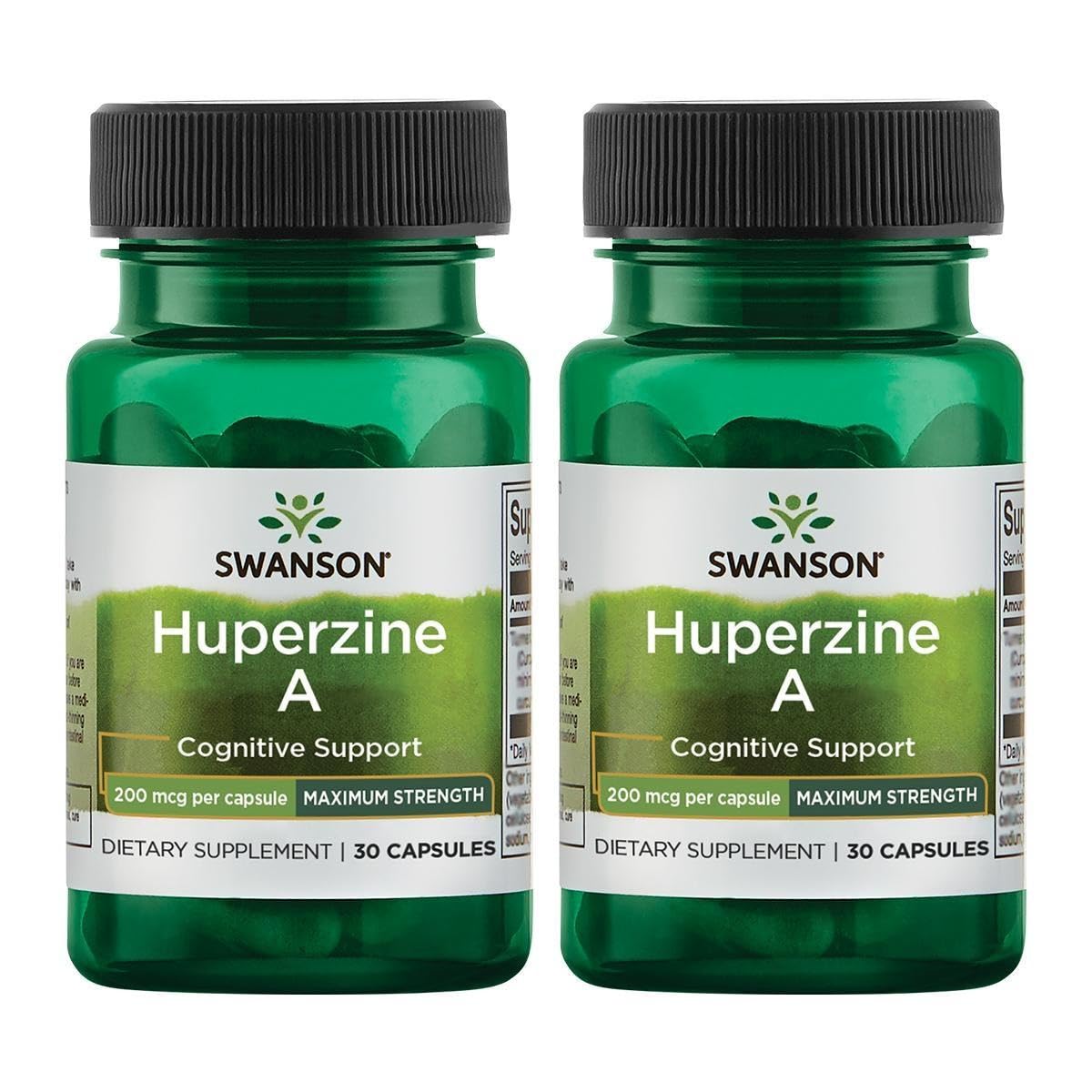 Swanson Huperzine A, capsules 200 mcg, potentiel soutien de la mémoire.