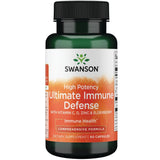 Swanson Immunité Ultime, bouteille face, soutien quotidien au système immunitaire.