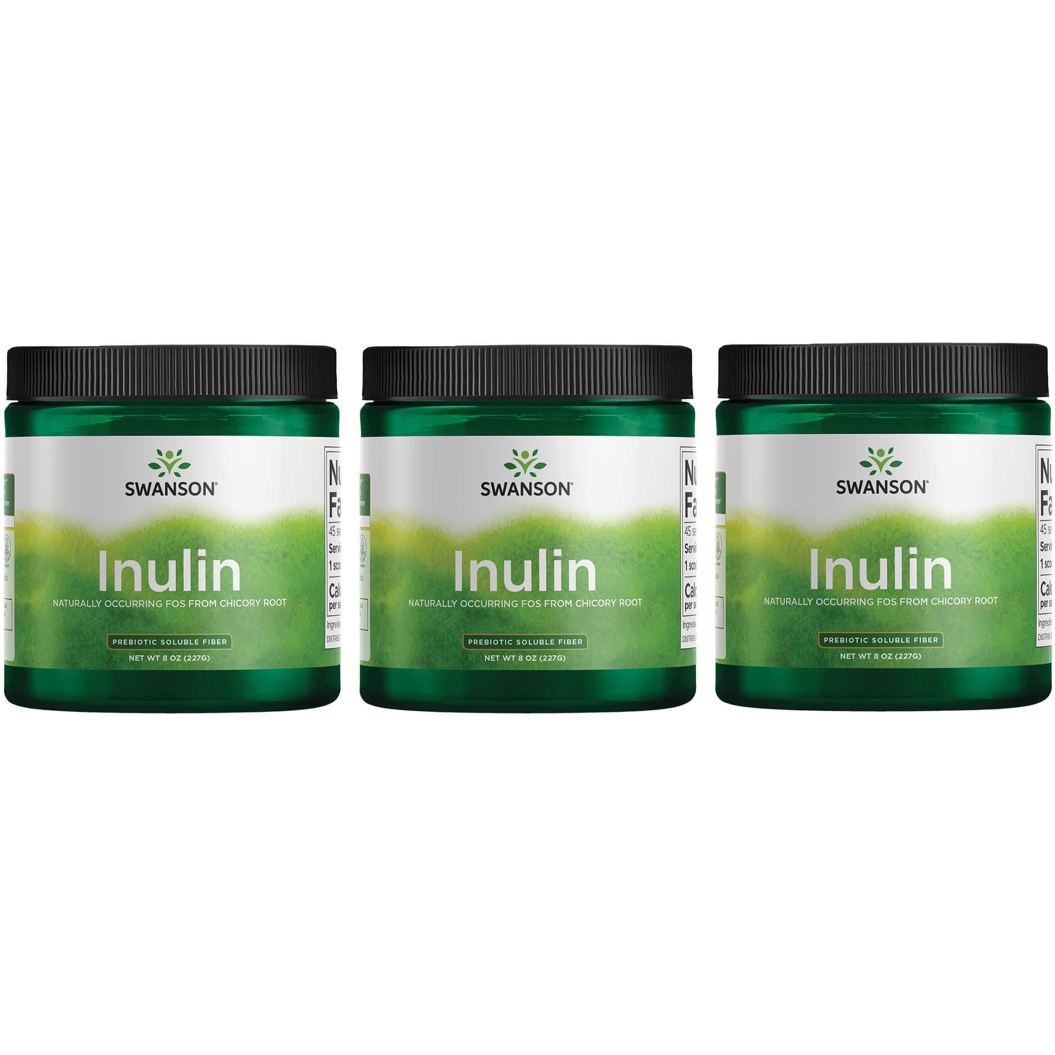 Swanson Inuline — emballage pratique pour une utilisation quotidienne.