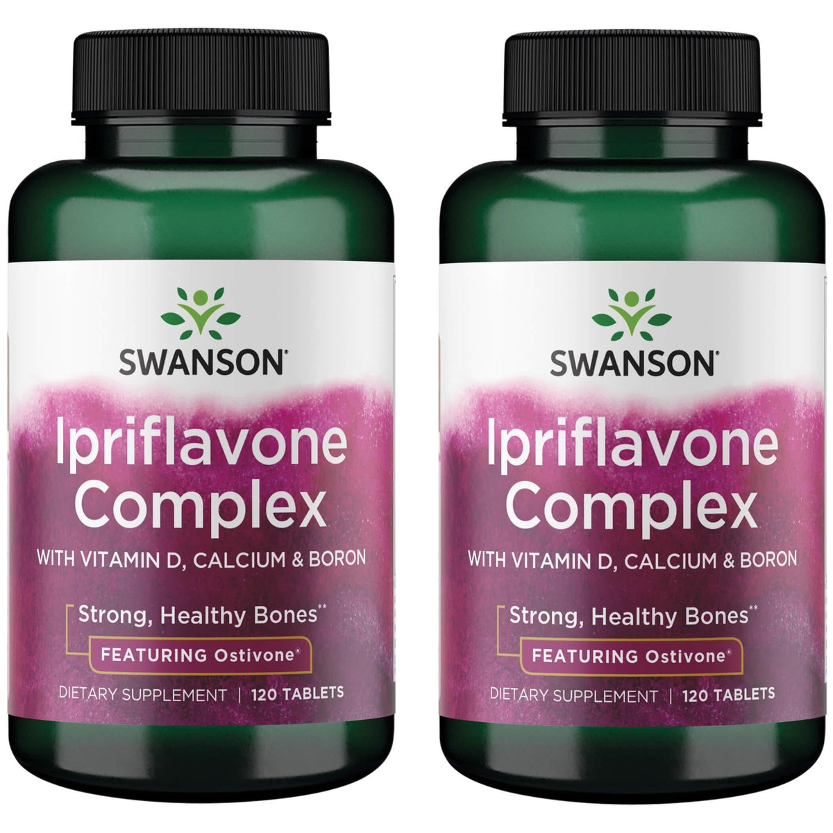 Swanson Ipriflavone Complex avec Ostivone, soutien potentiel de la solidité osseuse au quotidien