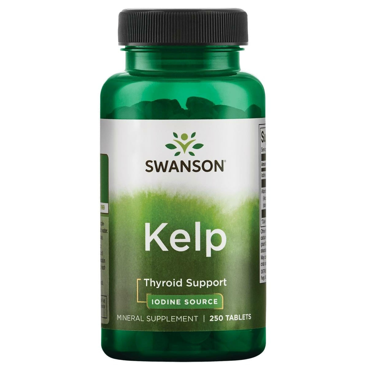 Swanson Kelp: bouteille naturelle d iode, usage quotidien.